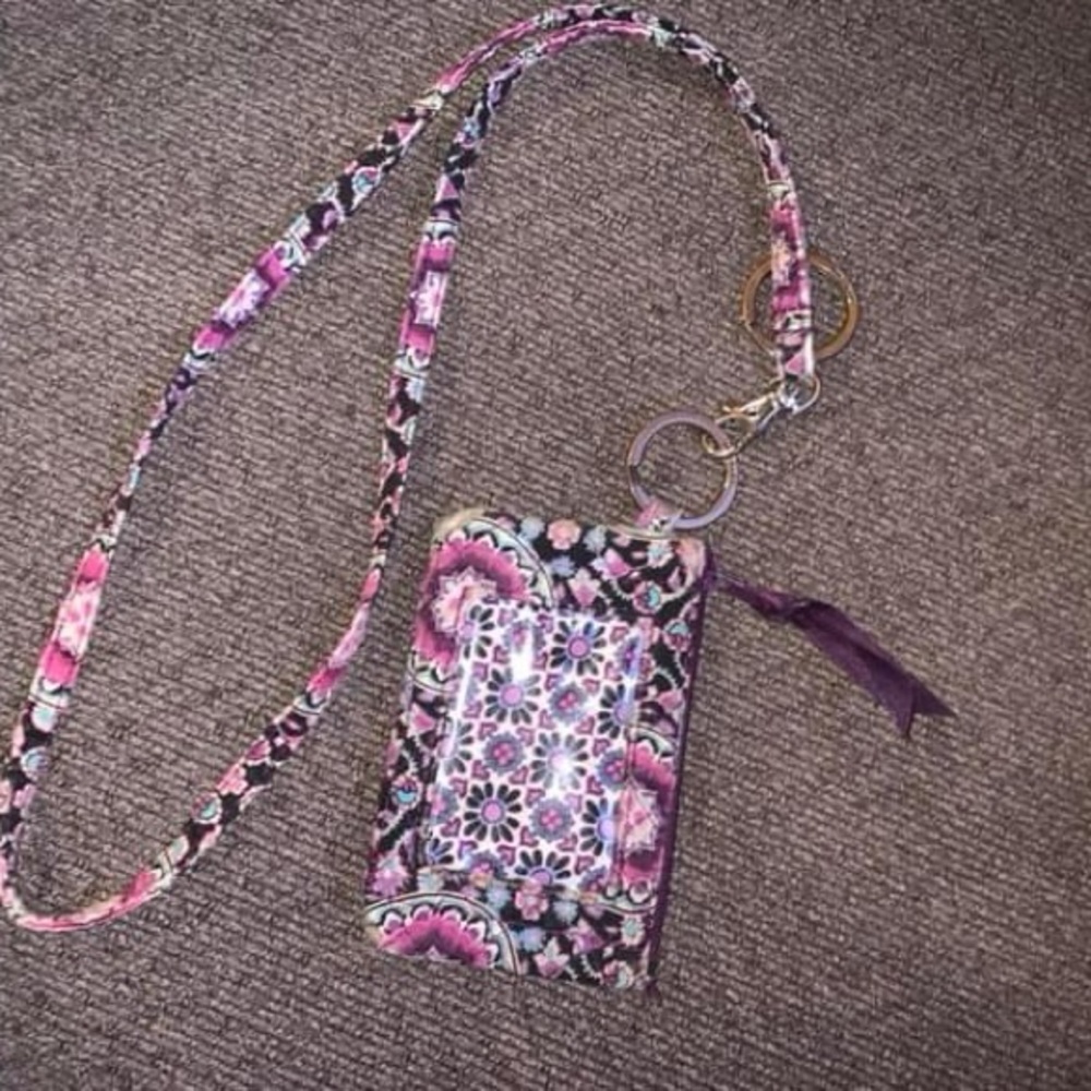 vera bradley lanyard